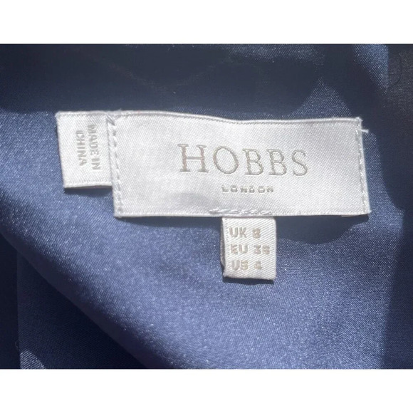 Hobbs London Rita Rose Print Dress 4 - Picture 8 of 10